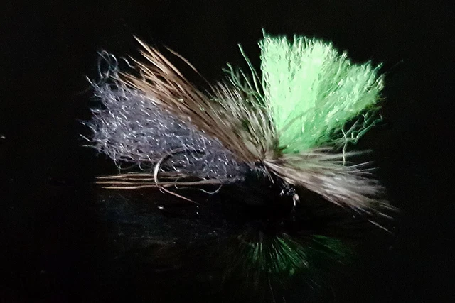 Mouche Sèche Hopper Orange Pour La Truite à La Mouche En Réservoir