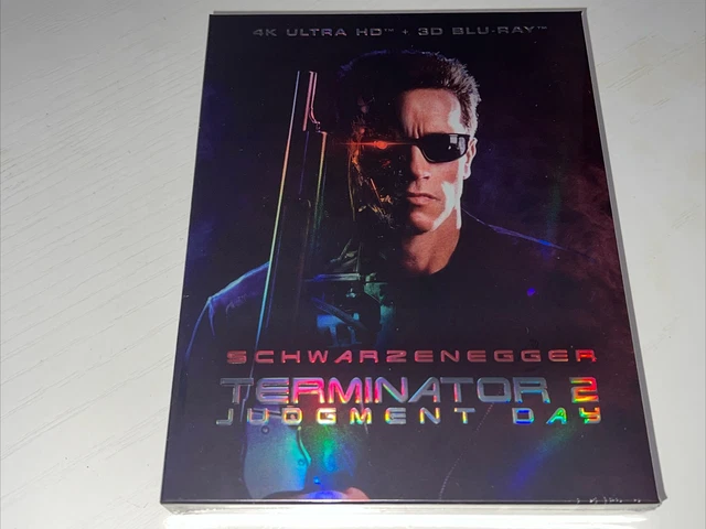 TERMINATOR 2 JUDGEMENT Day Full Slip 3D+4K UHD Blu-ray Novamedia ...