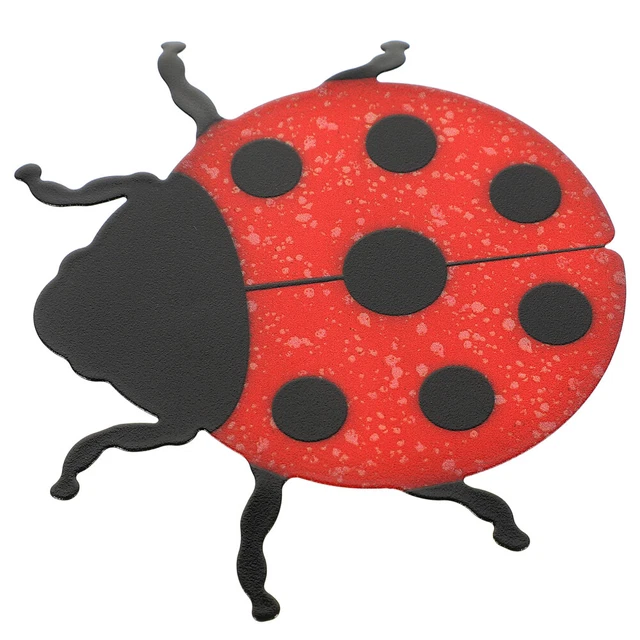 Insect Theme Wall Hanging Decor Beetle Wall Decor Metal Beetle Wall Sculpture