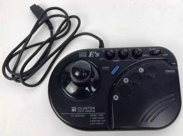 Sega Mega Drive Controller Cluster Stick E's Boxed - Japan - Import CS-3000MD