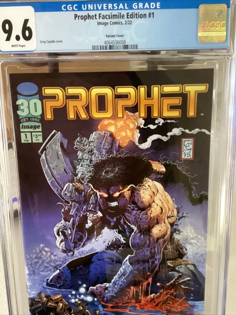 Prophet #1 9.6 Cgc Facsimile Cover B Capullo Image 2022