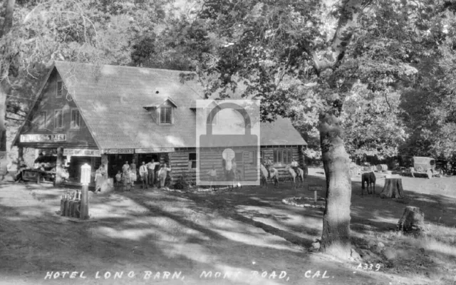 Hotel Long Barn Fishing Lodge California CA - REPRINT