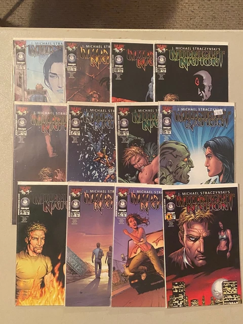 Image/Top Cow, Midnight Nation, 1-12 complete, 1988, J. Michael Straczynski
