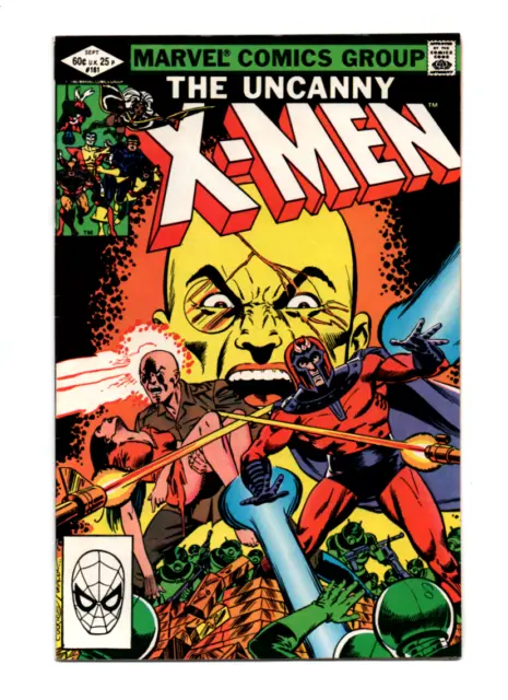 Uncanny X-Men #161 Vf 8.0 (09/82) Magneto Origin Claremont/Cockrum