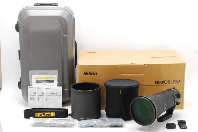 【MINT+++ IN CASE】Nikon AF-S AFS NIKKOR 400mm f/2.8E FL ED VR Lens From JAPAN
