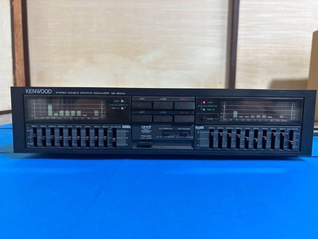 KENWOOD GE-900W GRAPHIC Equalizer. 9-Bands per Channel
