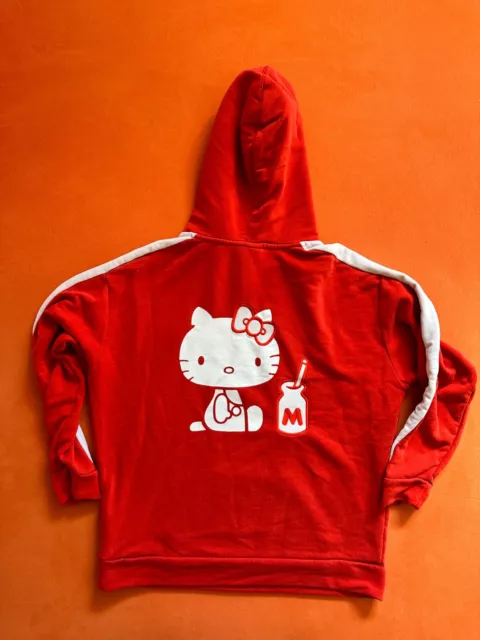 Puma X Hello Kitty -  ROT - 100 % Original Hoody & Hose - Anzug - Trainingsanzug