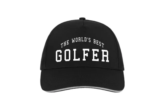 Baseballmütze der Welt beste Golfermütze Kappe Geschenk Weihnachten Geburtstag Sport Golf