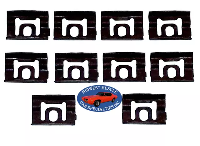 Front Windshield Rear Window Reveal Trim Molding Clips For Chrysler Dodge 10p OO