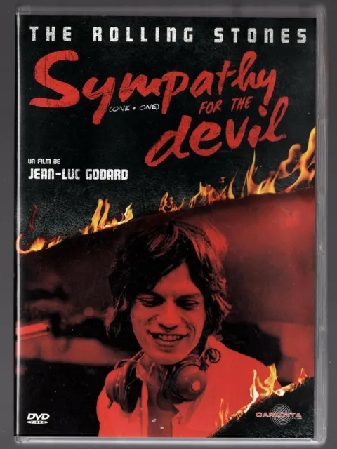 DVD MICK JAGGER The Rolling Stones - SYMPATHY FOR THE DEVIL (Jean-Luc Godard)