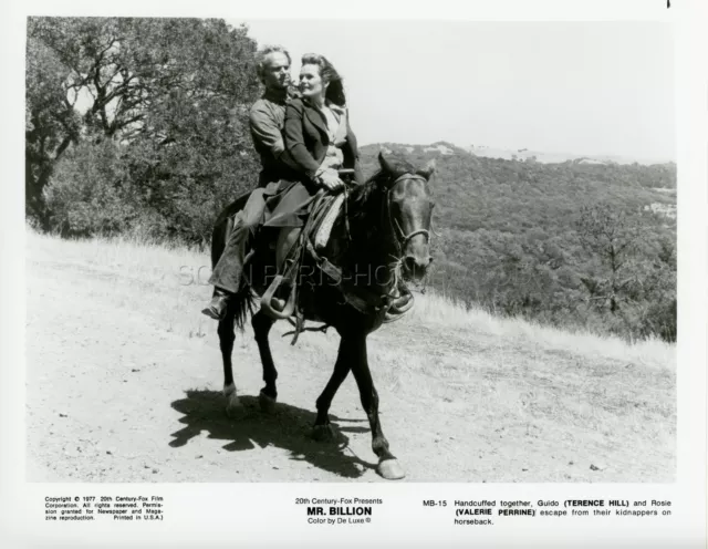 Terence Hill Valerie Perrine Mr. Billion  1977 Vintage Photo Original #4