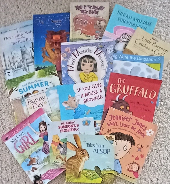 KIDS STORY TIME Bundle Lot of 15 Story Books for children's Fun Know