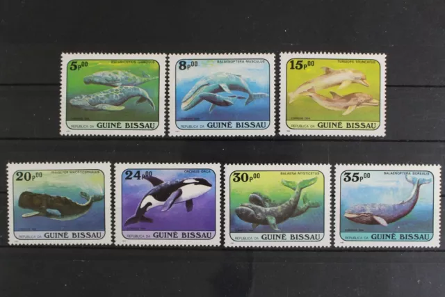 Guinea-Bissau, pesci/animali marini, n. Michel 804-810, nuovo di zecca - 616659