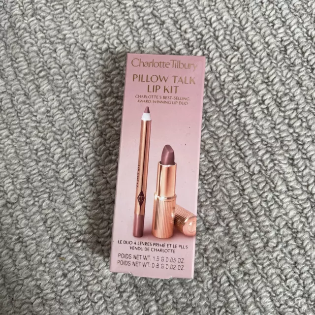 Charlotte Tilbury Pillowtalk Lip Kit BNIB