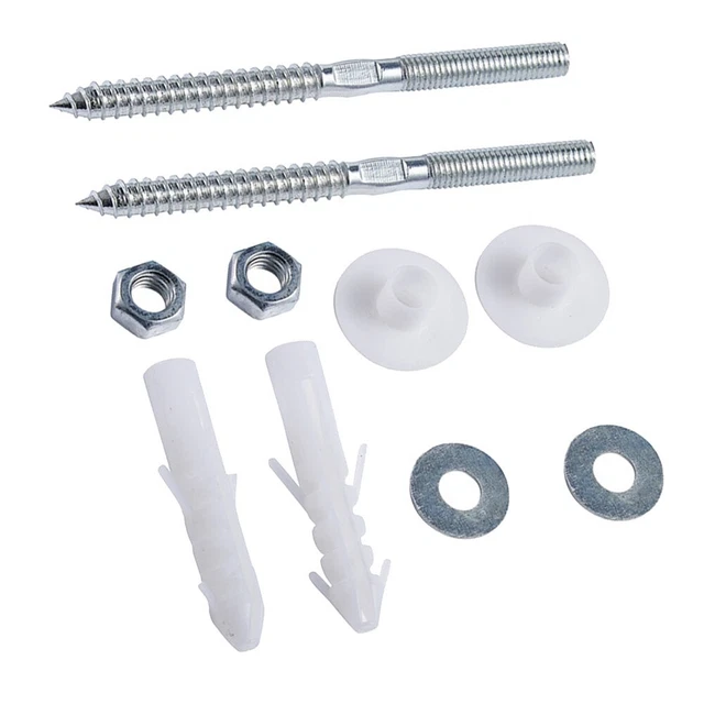 Binario Sospeso Per Armadio Metafranc - 2 Pezzi, 110 Mm, Acciaio Zincato, Antiscivolo - Foto 12