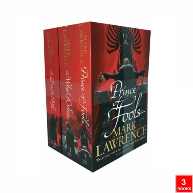 Mark Lawrence Red Queen's War 3 Books Set Collection Prince Of Fools, NEW