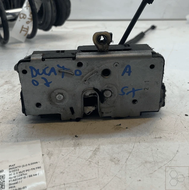 Gancio Centrale Serratura Per Fiat Ducato, Citroen Relay, Peugeot Boxer - Ricambio 9164.94 - Foto 11