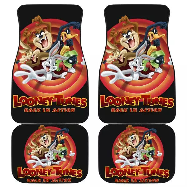 Looney Tunes Cartoon Fans Gift Car Floor Mats ver2