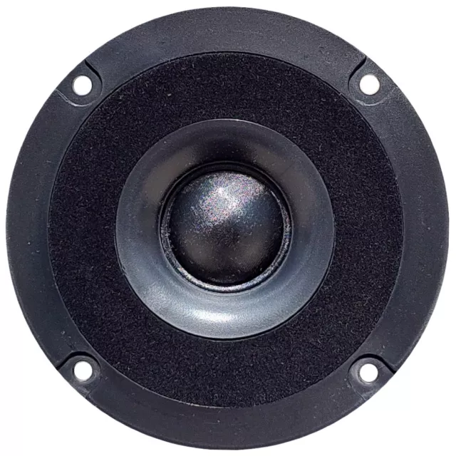 1 Monacor DT-101SK Dome Haut-Parleur Noir 30 Watts RMS De 10 CM + Condenseur