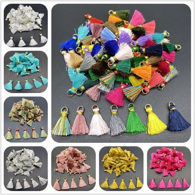 Polyester Trim Fringe Tassel Sewing Curtain Accessories Keychain Cellphone Strap