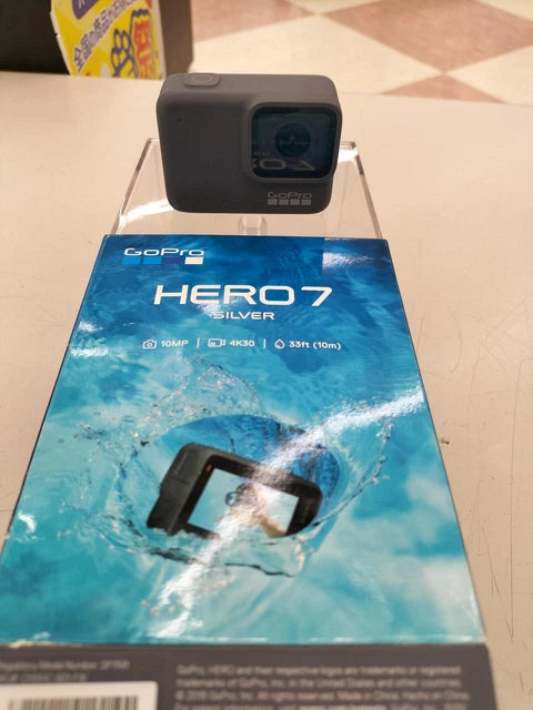 Videocámara de acción GoPro HERO 7 plateada restaurada 4K Ultra HD de Japón USADA
