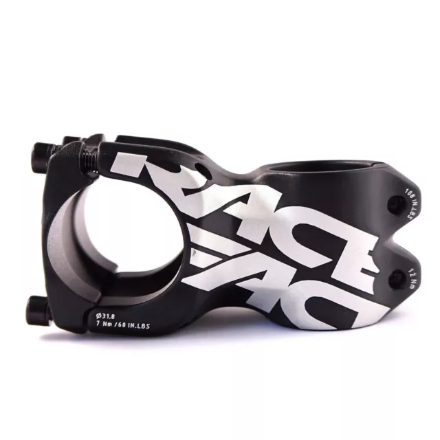 Race Face Chester MTB Mountain Bike Stem, 31.8 x 50mm, +/-8 degree, Black