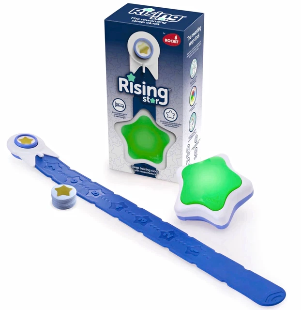 ROCKIT RISING STAR Kids Traffic Light Sleep Trainer Night Light USB ...