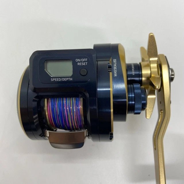 Moulinet Daiwa Saltiga IC 300H-SJ D'occasion – Pour Pêche Au Leurre, Ratio 6.3:1, Drag 10kg