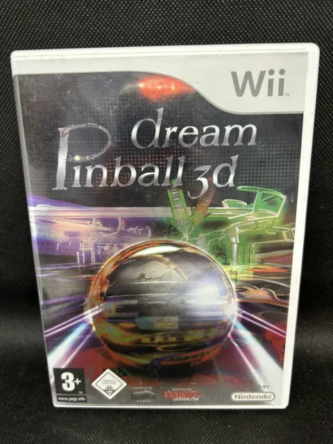 Dream Pinball 3D (Nintendo Wii, 2008) Pal Version