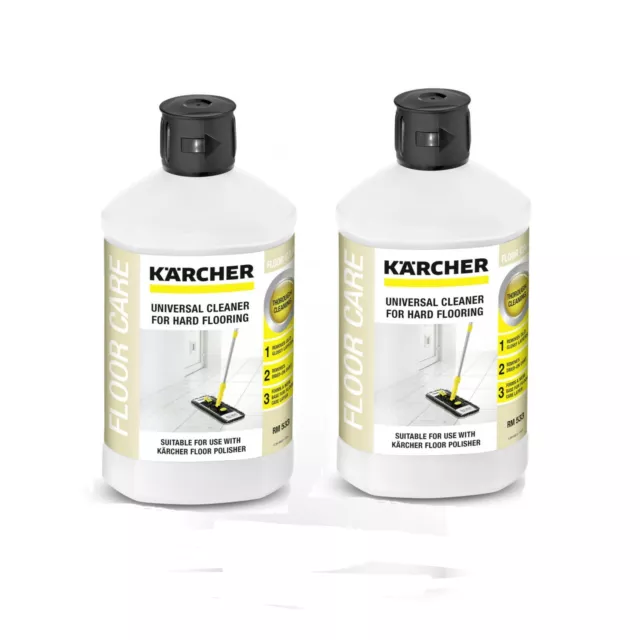 Karcher RM533 Universal Stone PVC Floor Care Cleaning Detergent  6.295-775.0 X2