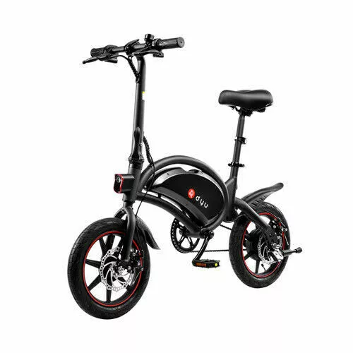 Dyu D3F 14" Pieghevole Bici Bicicletta Elettrica Power Assist Electric Bike 250W