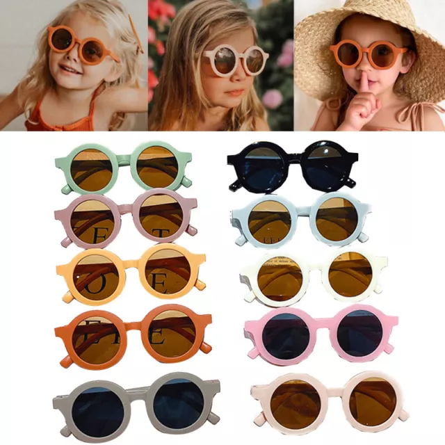 Baby Kids Boys Girls Sunglasses Toddler Children UV400 Frame Goggles Outdoor UK