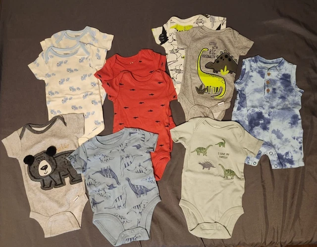 Baby Boy Clothes | 0-3 month & 3 month | 10 pc lot | Gently used or never worn
