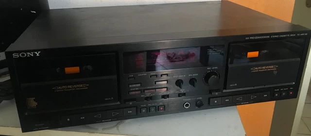 PIASTRA DI REGISTRAZIONE a cassetta doppia SONY Mod. TC_W290 anni ‘90