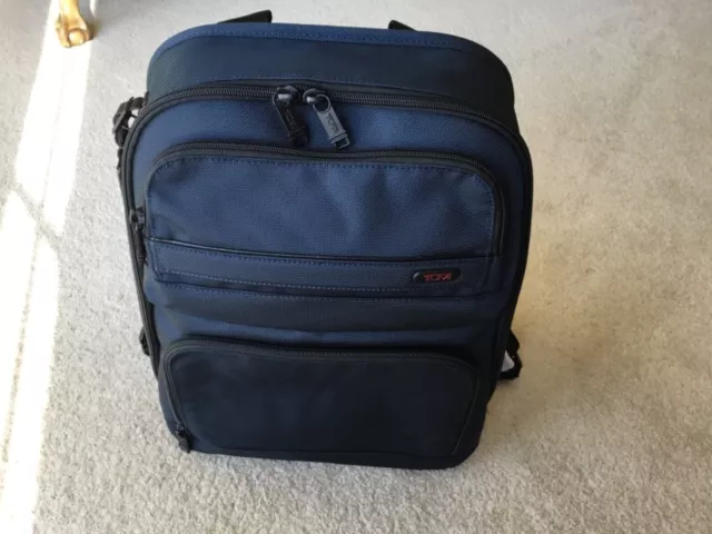 TUMI Slim Solutions Brief Pack- Navy- new with tags- backpack