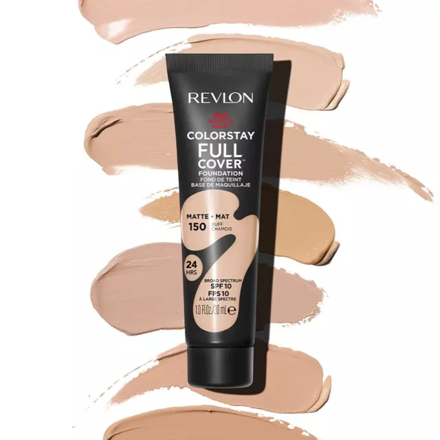 REVLON Matte Colorstay Full Cover Foundation Lotion 30 ml 2