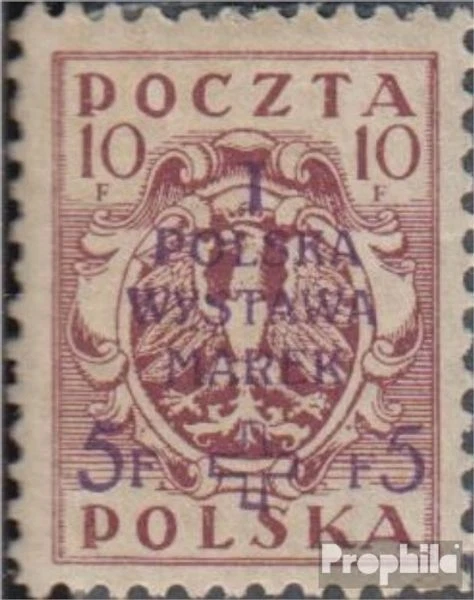 Briefmarken Polen  Mi 119A mit Falz