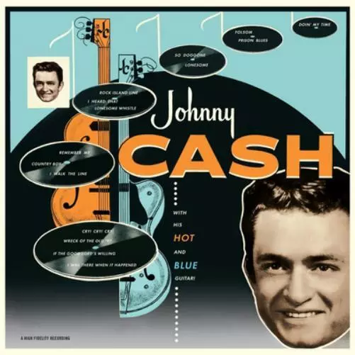 Johnny Cash With His Hot Blue Guitar (Vinyl) 12" Album