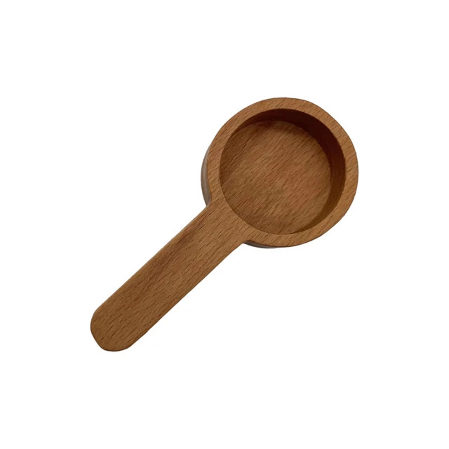 Cuchara de café ecológica multiusos mango largo fácil de limpiar Cuchara de café reutilizable