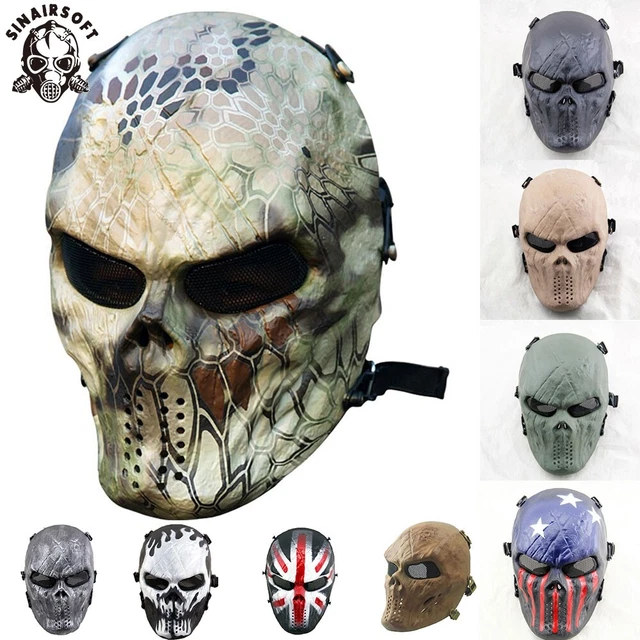 Masque Tactique TMC JAY Demi-visage Maille Pour Airsoft – Ajustement Casque Rapide, Neuf