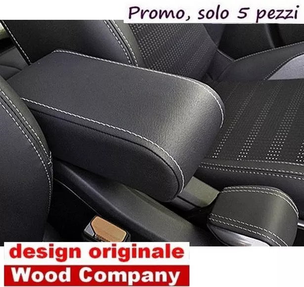 BRACCIOLO per PEUGEOT 2008 2013-2019 nero CUCITURE BIANCO vendita professionale