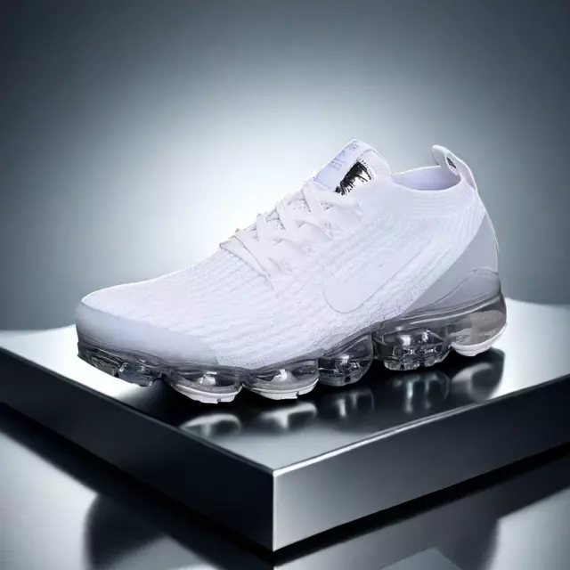 Nike Air Vapormax flyknit 3 "White" Men's Air Cushion Shoes US Size 8-11