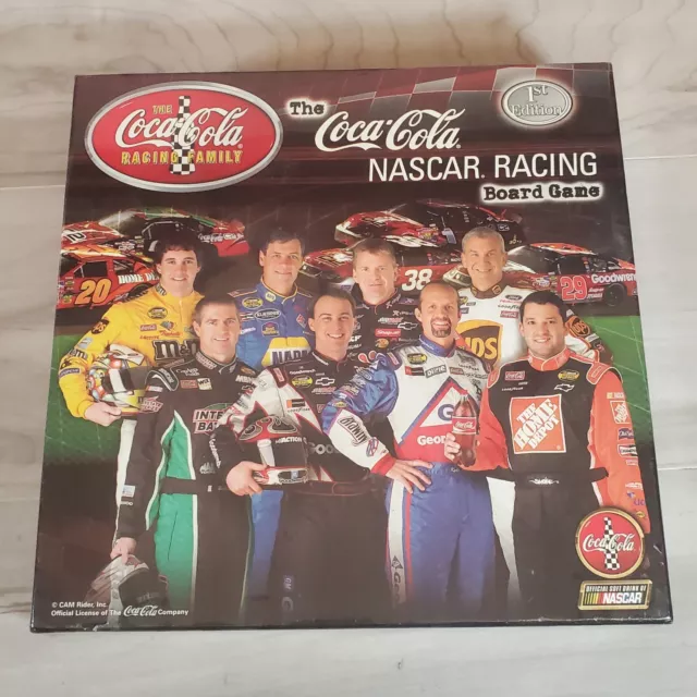 Nascar Coca Cola Racing Board Game 1st Edition New Collectors Edition SEALED