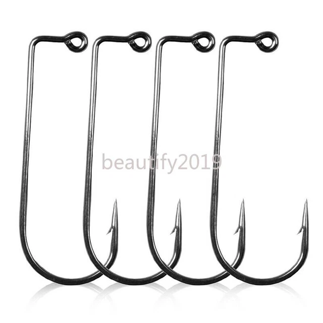 100 Pack 90 Degree Heavy Wire Jig Hooks