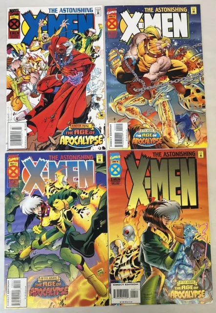 The Astonishing X-Men The Age Of Apocalypse Volume 1 #1-4 Marvel Comics 1995