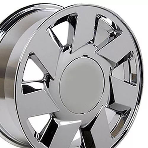 17" Chrome Wheel SET Fits Cadillac DTS, ATS, STS, CTS, DeVille 17x7.5