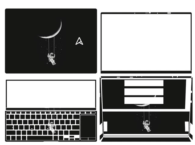 Dazzle Vinyl Laptop Sticker Skin For ASUS Zenbook Pro 14 Duo OLED UX8402 2022