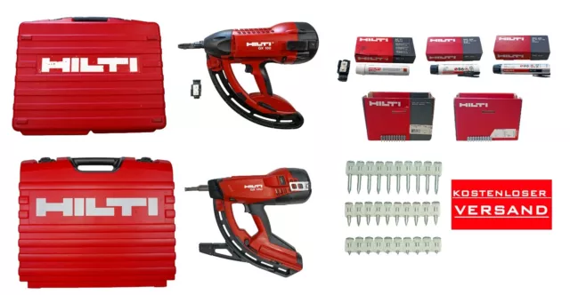 Hilti GX 100 GX 120 GX 3 Chiodatrice-Gas, Gas - Cartucce, Borchie Nuovo E Usato