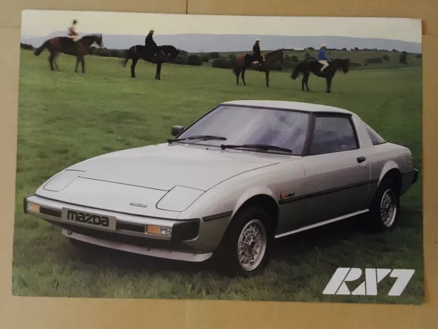 Mazda Rx7 Sales Leaflet