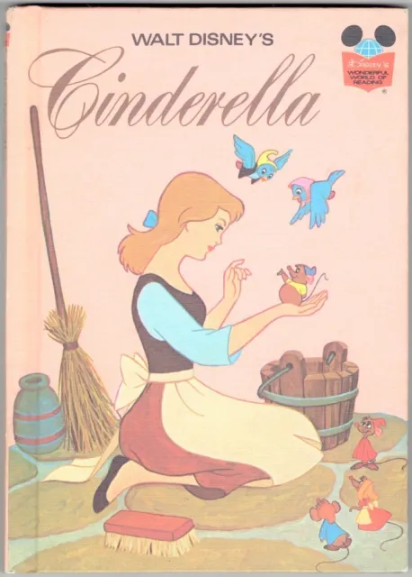 Walt Disney’s Wonderful World of Reading Children’s Book ~ CINDERELLA